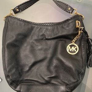 Michael Kors Black Leather Purse